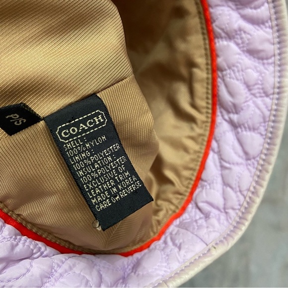 Coach vintage y2k monogram puffer bucket hat - Picture 6 of 12